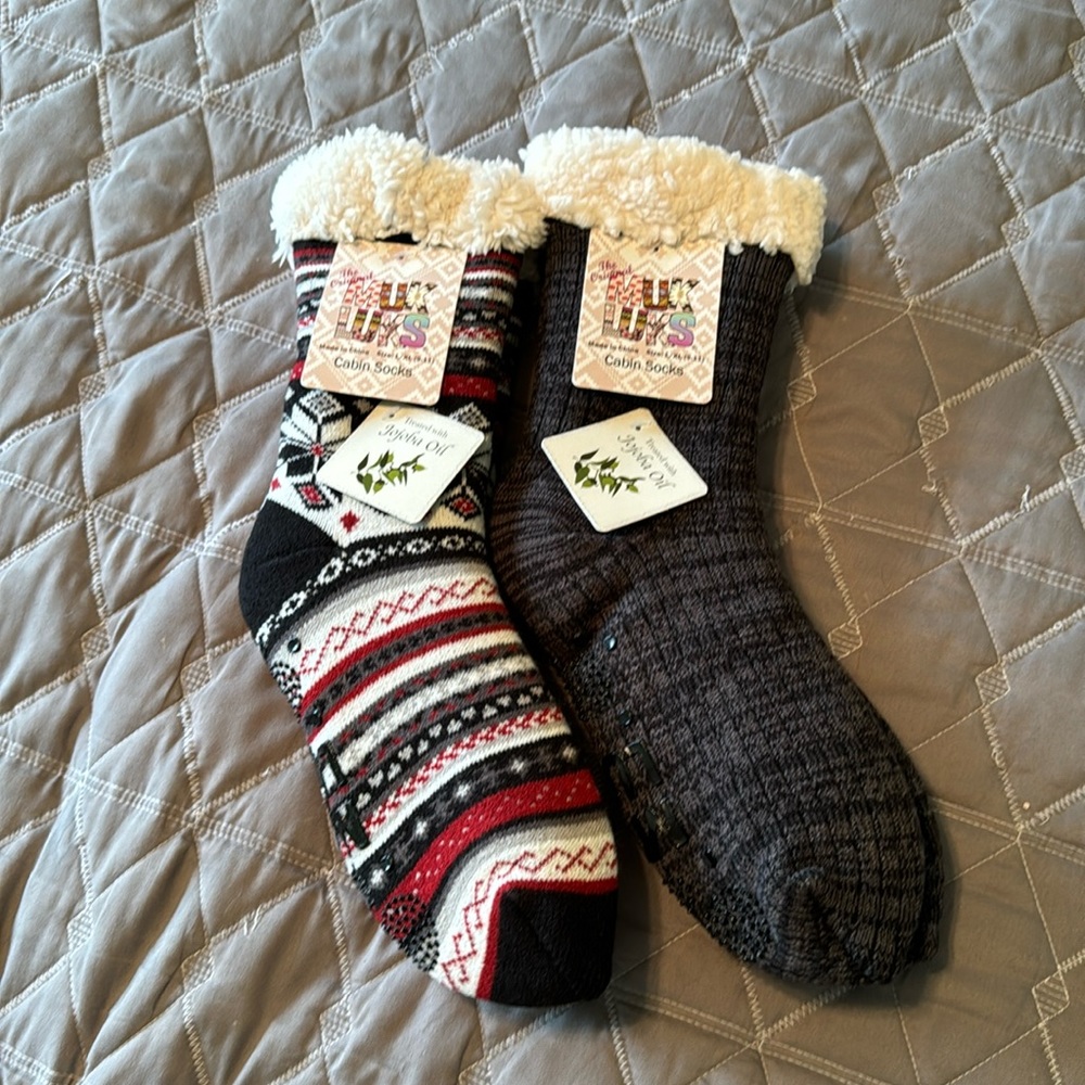 Muk Luks Cabin Socks
